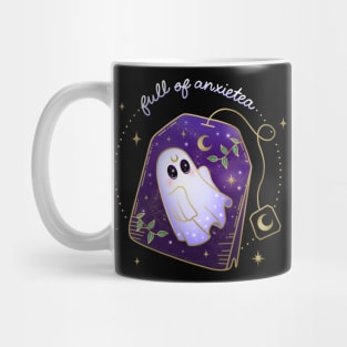 Full of AnxieTea Ghost in Teabag Mug